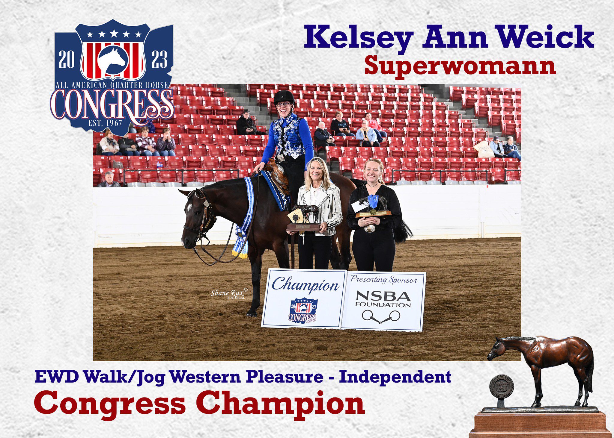 Congress Champion horse event scene