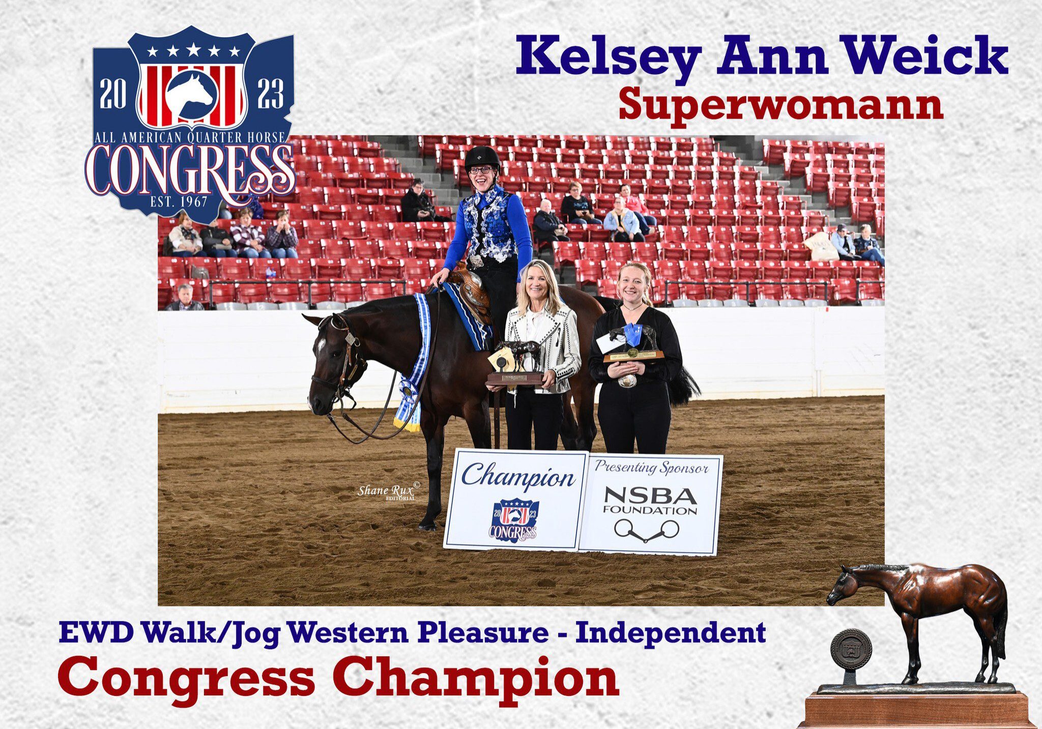 Congress Champion horse event scene